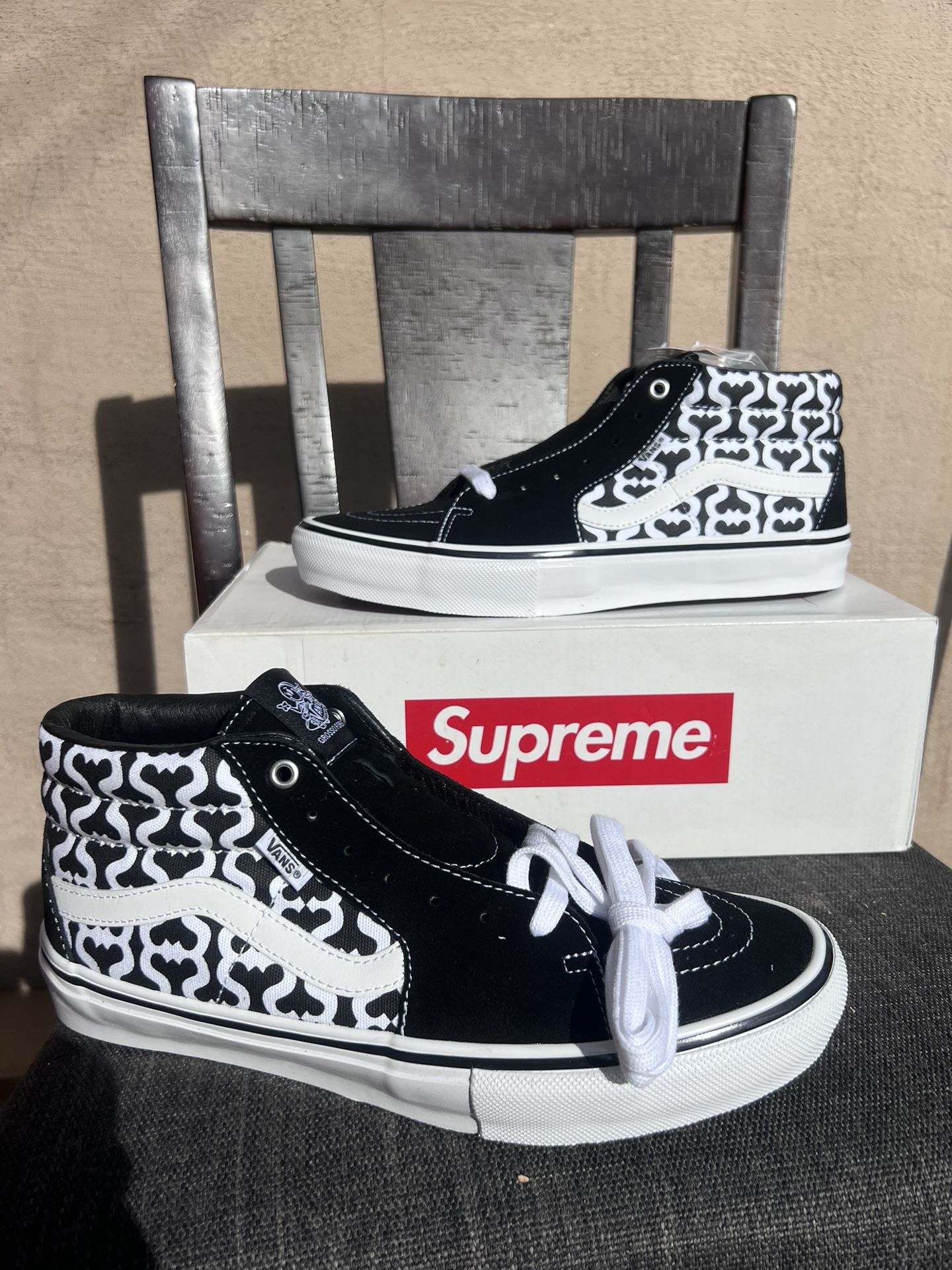 Vans x Supreme Grosso Mid Sk8 Black DS 11
