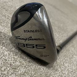 Tommy Armour 855 Hybrid 22* Aldila ExD II Regular Graphi/titlelist, Taylormade, PXG, HONMA, Cleveland, Callaway, Bettinardi, Evnroll, Scotty Cameron