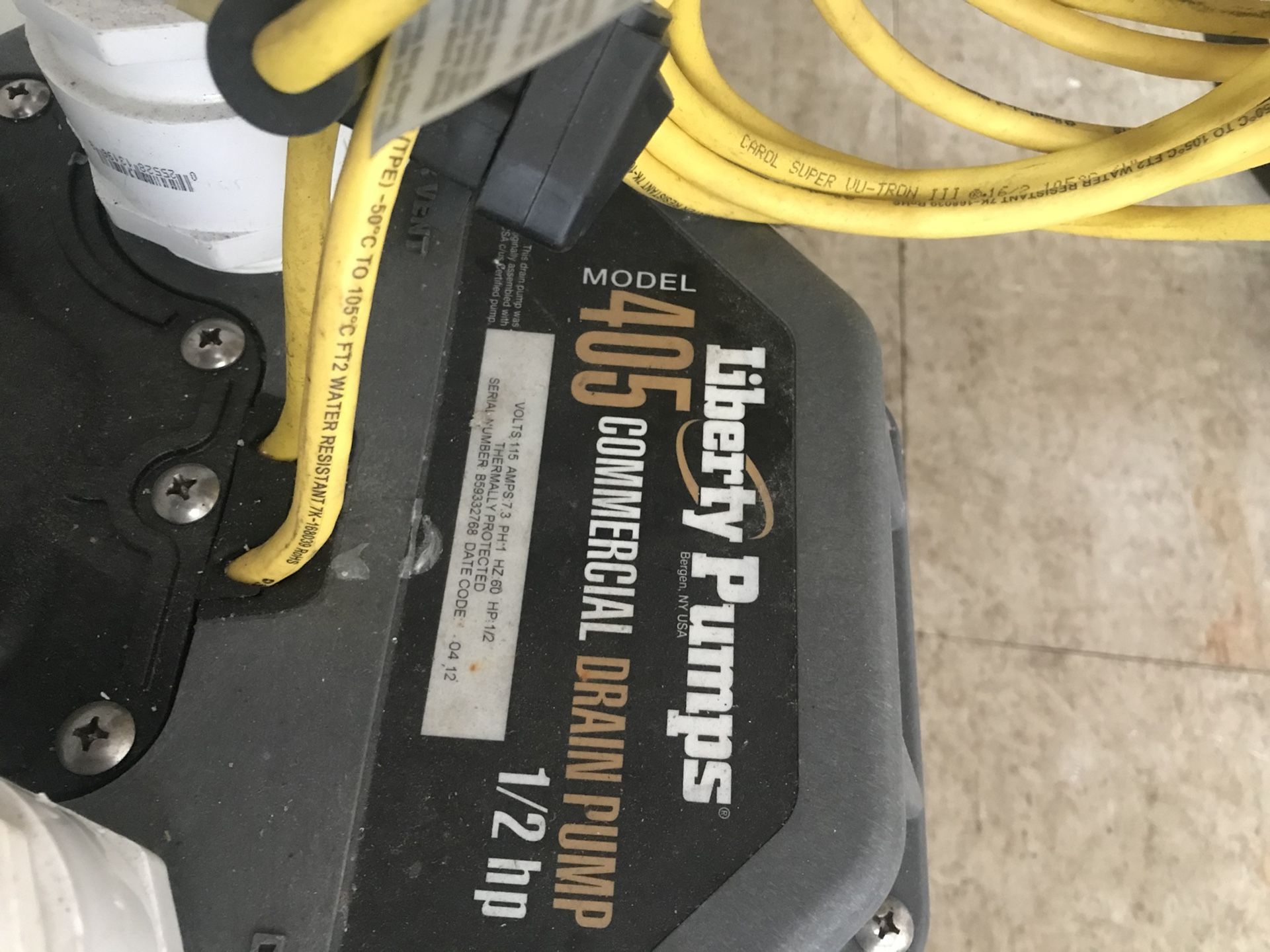 Liberty commercial pump new condition