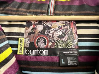 Burton Womens Hood Vest With Fur - Size L Thumbnail