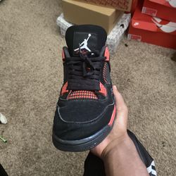 Jordan 4 Red Thunders 