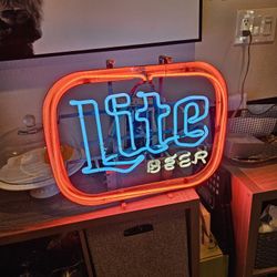 Neon Lite Beer" Light