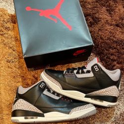 Jordan 3 Black Cement