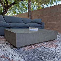 Restoration Hardware RH Machinto Rectangular Coffee Table - Free Delivery