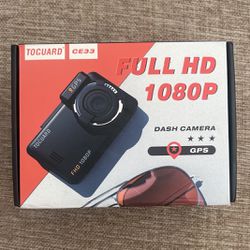 TOGUARD CE33 Dash Cam Built-in GPS 1080P Full HD Dash Camera for Cars Recorder 3'' LCD 170° Wide Angle Mini in Car Camera 