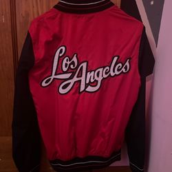 Red & Black Varsity Jacket