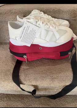 Nfinity White Low-Top Sneakers with Bag