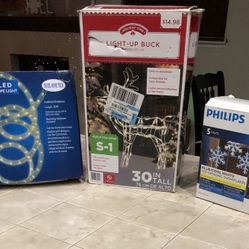 3 BOX OF LIGHTS ALL TOGETHER FOR ONLY $25
