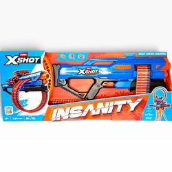 Zuru X-Shot Insanity Mad Mega Barrel Blaster New