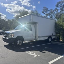 2008 Ford E450 14’ Box Truck For Sale