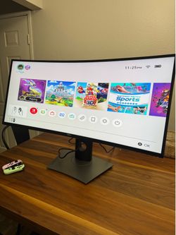 Dell S3422DW Curved Monitor - 34-inch WQHD (3440 x 1440)