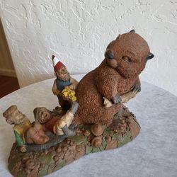 Gnomes And Animal Sculpture By Tom Clark And Tim Wolfe Taigate Party And Gopher It