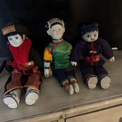 Chinese dolls Porcelain 