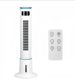 PRODCA 43 in. Mist Tower Fan, 12-Speeds and 3 Modes Settings Standing Fan - NEW