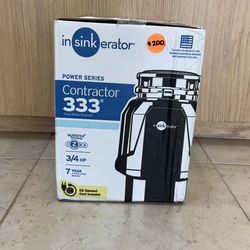 INSINKERATOR POWER SERIES CONTRACTOR 333 FOOD WASTE DISPOSER