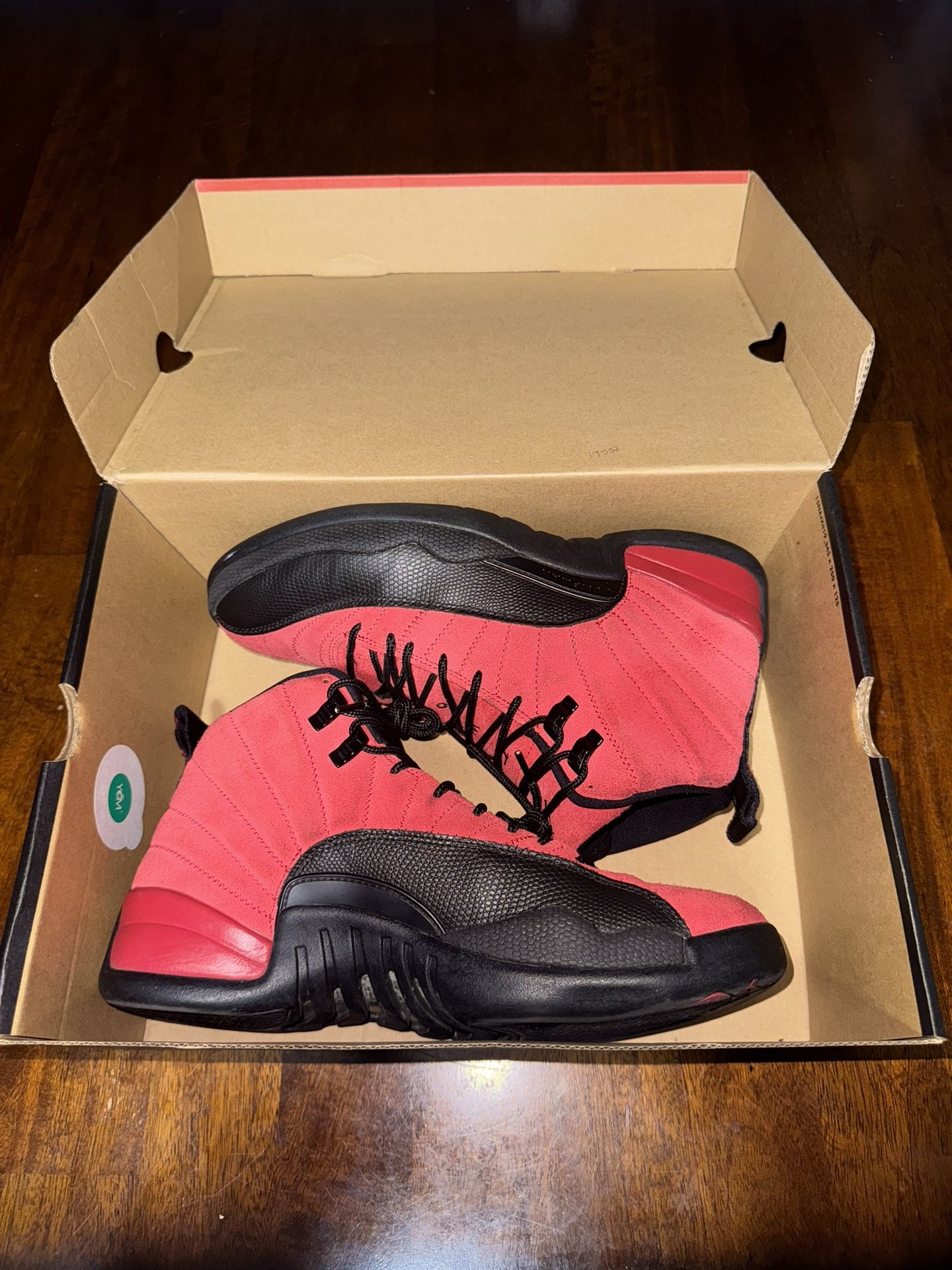 Jordan 12  "Red/Black"