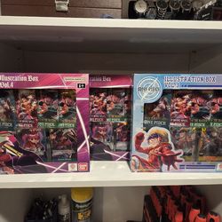 One piece illustration boxes