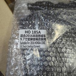 2016 Honda Civic 9.7 inch Vertical Screen For 🚗🚗