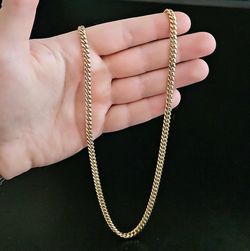 Jaxxon Cuban link 925 sterling with gold