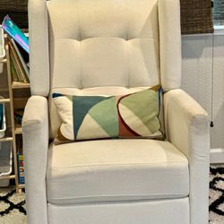 Austen Recline Swivel Glider In Performance Grey Eco-Twill