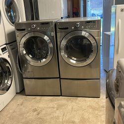 Heavy Duty Loads LG Washer Electric Dryer Set Installation Available