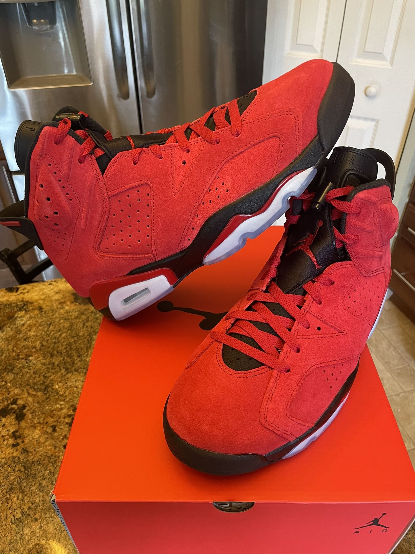 NEW MENS AIR JORDAN 6 RETRO TORO BRAVO 2023 SIZES 9 10 11