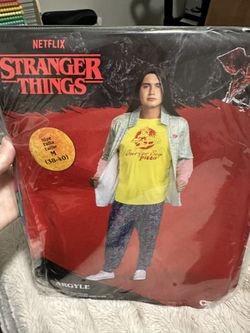 Adult Medium Stranger Things Argyle Halloween Costume Brand New