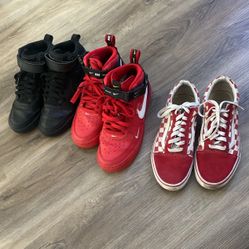 Nike Air’s and Vans 