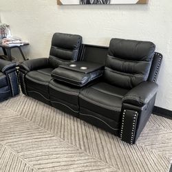 Power Reclining Sofa Set