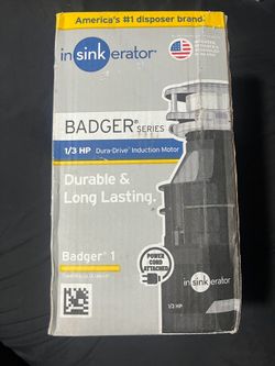 badger sink waste disposal