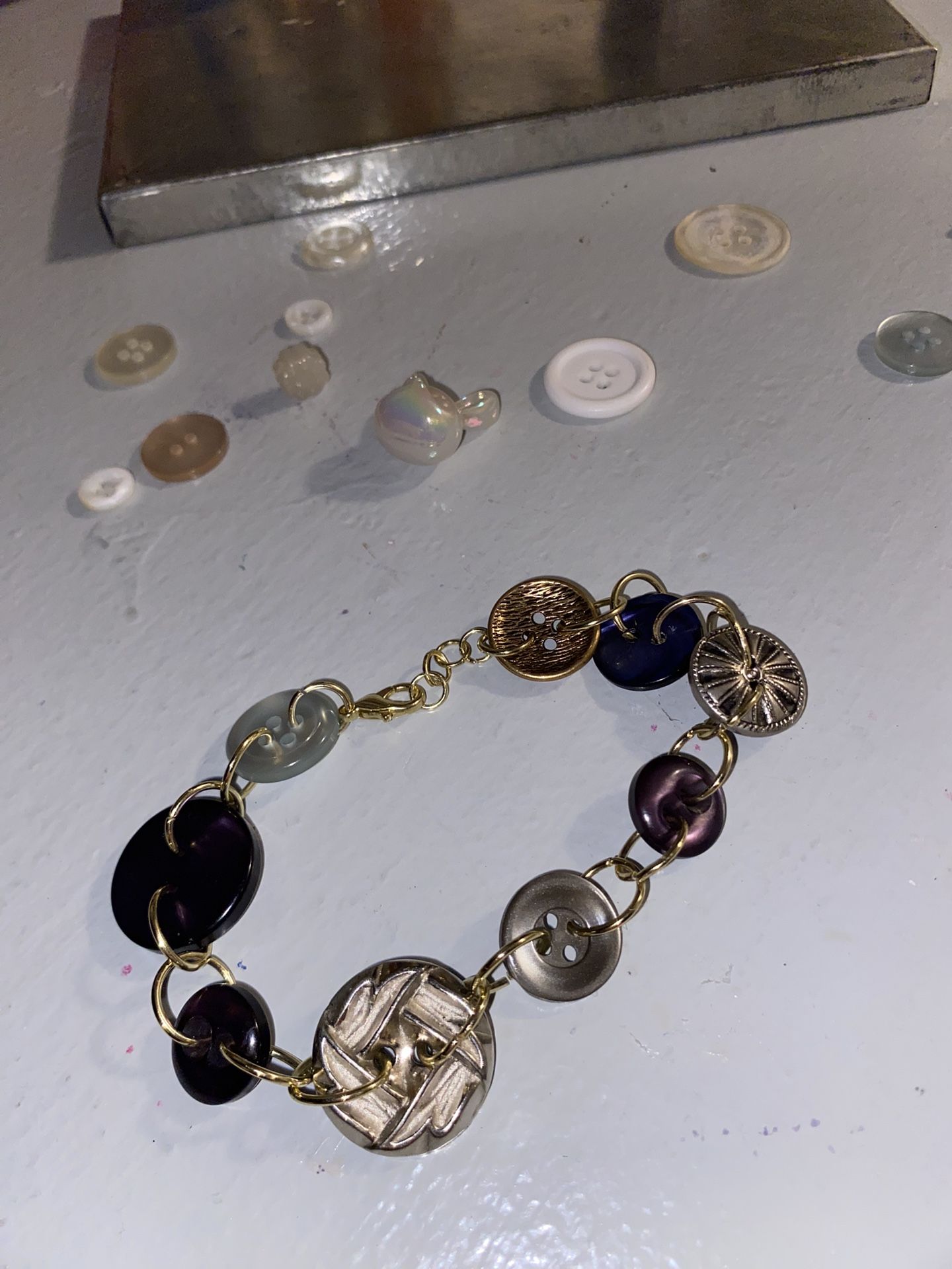 Button Bracelet