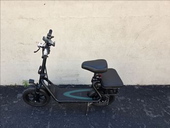 Electric Scooter With Seat