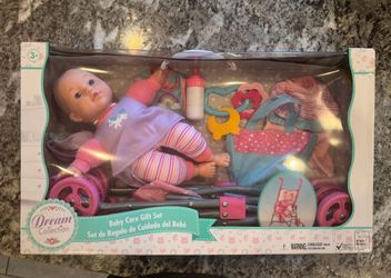 Baby Doll with Stroller Toy