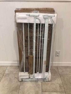 Easy Step Extra Tall Baby Gate / Pet Gate - Fits Openings 29”-36.5”