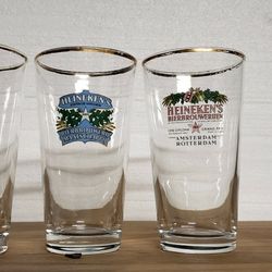 Vintage Rare Heineken's Glassware