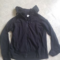 Women Hoodie BLACK S