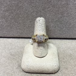 Engagement Gold Ring 