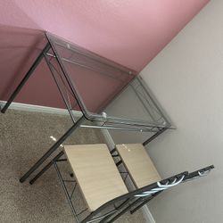 Desk Table and chairs set