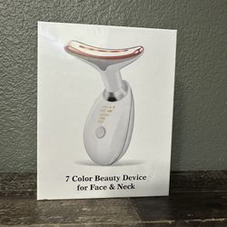 7 Color Beauty Tool for Face and Neck