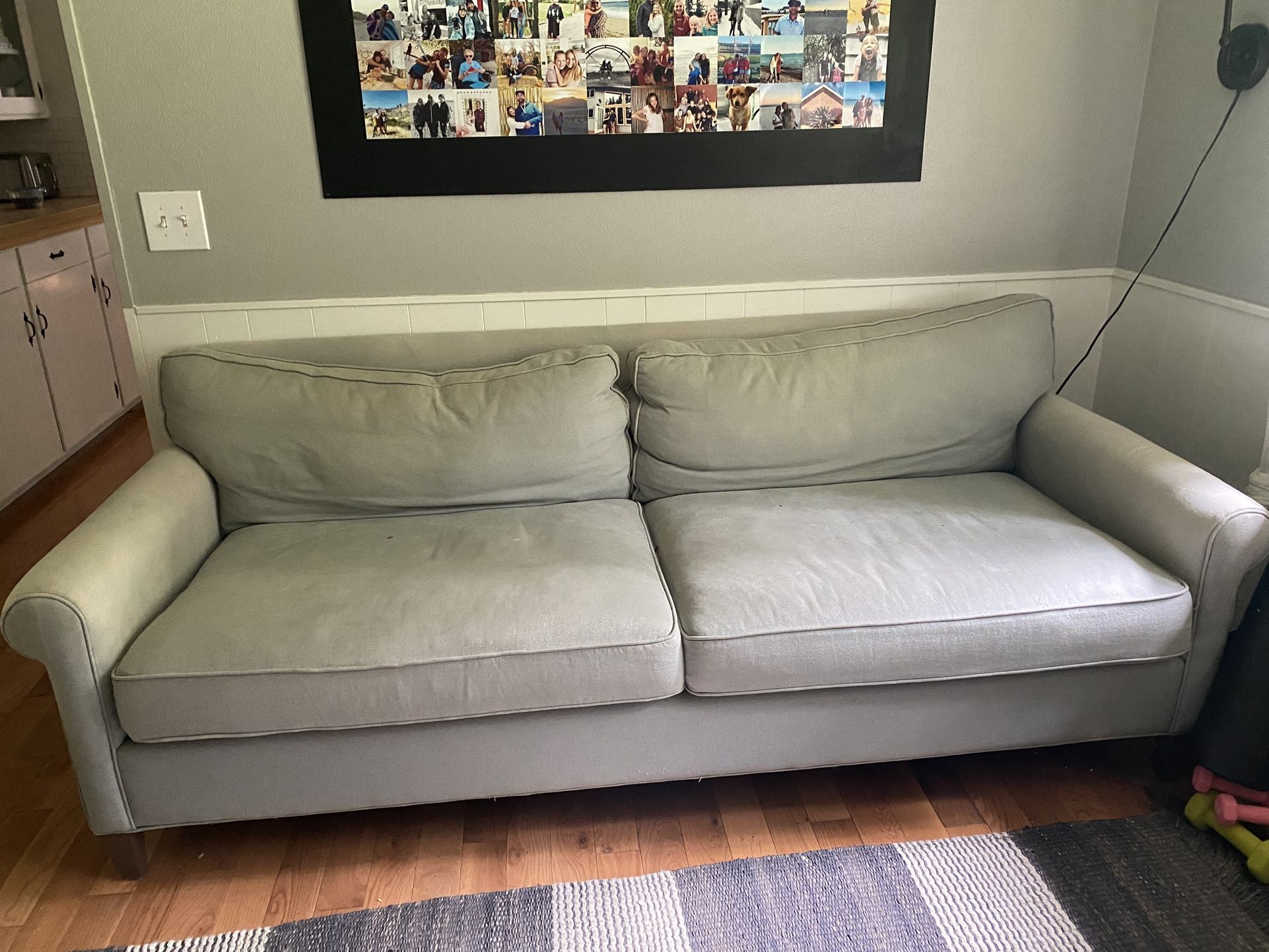 CRATE & BARREL COUCH