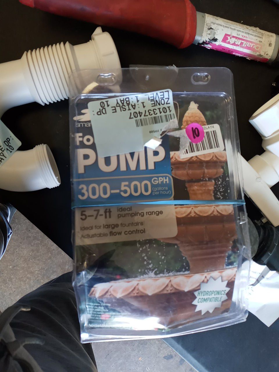 smartpond 500-GPH Submersible Fountain Pump