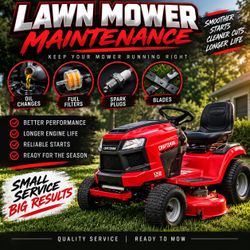 lawn mower maintenance