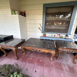 Granite Top Coffee Tables