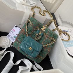 Sleek Chanel Backpack Bag