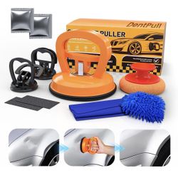 Dent Puller 3PCS, Car Dent Puller, Dent Remover Tool for Car Dent Repair, Glass, Screen, Tiles Lifting and Objects Moving, Multi-Use Dent Remover Suct