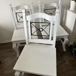 3 Dining Room Chairs