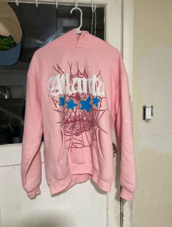 Pink Sp5der hoodie