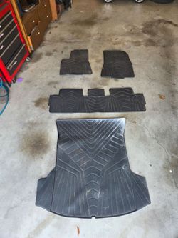 All weather floor mats for Tesla model 3