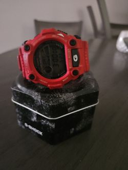 G - Shock Red and black