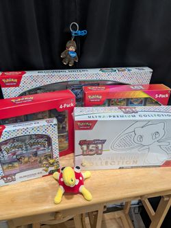 Pokemon 151 UPC , Tins And Alakazam Ex Collection For Sale/Trade